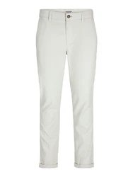 JACK & JONES Chinohose 'Marco Fury' hellgrau