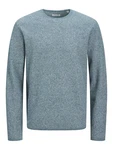 JACK & JONES Pullover JJECooper blaumeliert
