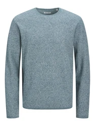 JACK & JONES Pullover JJECooper blaumeliert