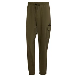 Sporthose 'Essentials' oliv / schwarz