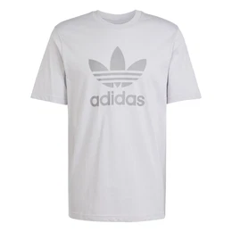 T-Shirt 'Adicolor Trefoil' grau / hellgrau