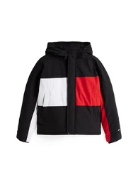 Jacke rot / schwarz / wei