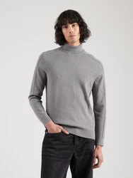 s.Oliver Strickpullover Rollkragenpullover graumeliert
