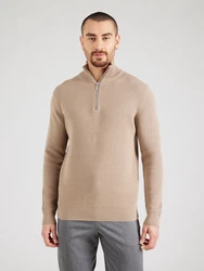 SELECTED HOMME Pullover SLHDane dunkelbeige