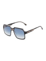 Sonnenbrille blau / gold / rot / schwarz