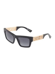 Sonnenbrille gold / schwarz