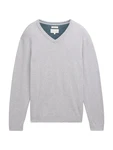 TOM TAILOR Pullover graumeliert