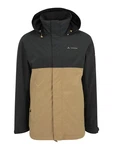 VAUDE Outdoorjacke Funktionsfleecejacke Fleecejacke 'Manukau Escape' SCHWARZ/HAFER