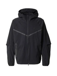 Jacke 'Tech' grau / schwarz