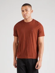 TOMMY HILFIGER T-Shirt 'Ess Seasonal' rostbraun