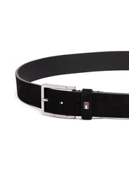 TOMMY HILFIGER Gürtel 'Oliver' schwarz