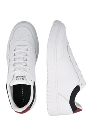 Tommy Hilfiger Herren Court Sneaker Basket Core Lite Low Top schwarz / weiß