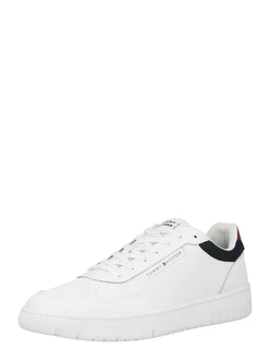Tommy Hilfiger Herren Court Sneaker Basket Core Lite Low Top schwarz / weiß