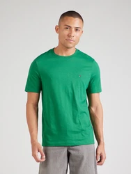 TOMMY HILFIGER T-Shirt 'Ess Seasonal' grün