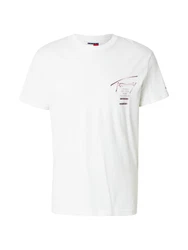 Tommy Jeans T-Shirt lila/dunkellila/weiß