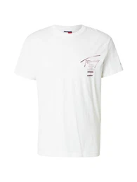 T-Shirt lila / dunkellila / wei