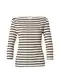 TOMMY HILFIGER Tričko 'NEW CODY'  světle béžová / marine modrá