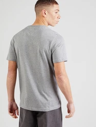 TOMMY HILFIGER T-Shirt graumeliert/weiß