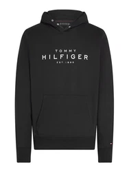 Hoodie Tommy Hilfiger Tommy Hilfiger Hoody mit Logo schwarz