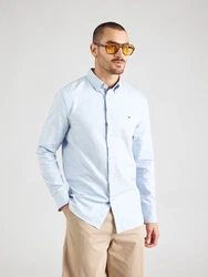TOMMY HILFIGER Hemd 'FLEX' hellblau