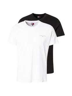 Tommy Jeans T-Shirt marine/schwarz/weiß