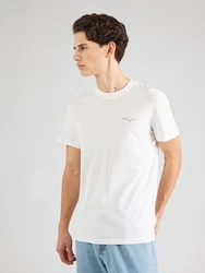 Tommy Jeans T-Shirt hellblau/weiß