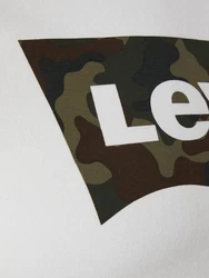 Levi's T-Shirt dunkelbraun/khaki/dunkelgrn/wei