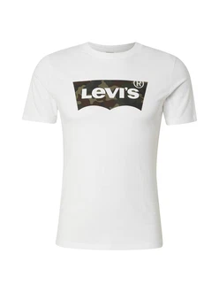 Levi's T-Shirt dunkelbraun/khaki/dunkelgrn/wei Levi's T-Shirt dunkelbraun/khaki/dunkelgrn/wei