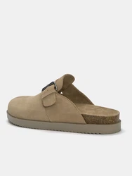 Pull&Bear Clogs Pantolette beige