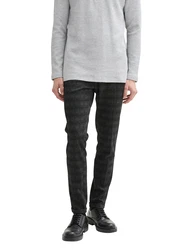 TOM TAILOR DENIM Hose schwarz/schwarzmeliert