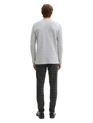 TOM TAILOR DENIM Hose schwarz/schwarzmeliert