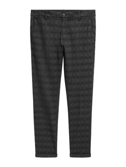 TOM TAILOR DENIM Hose schwarz/schwarzmeliert TOM TAILOR DENIM Hose schwarz/schwarzmeliert