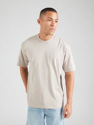 Calvin Klein Jeans T-Shirt WOVEN LABEL RELAXED TEE greige
