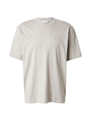 Calvin Klein Jeans T-Shirt WOVEN LABEL RELAXED TEE greige