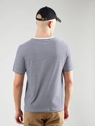 TOMMY HILFIGER T-Shirt 'Ess Seasonal' marineblau/weiß