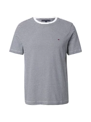 TOMMY HILFIGER T-Shirt 'Ess Seasonal' marineblau/weiß