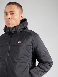 Tommy Jeans Jacke navy/blutrot/schwarz/weiß
