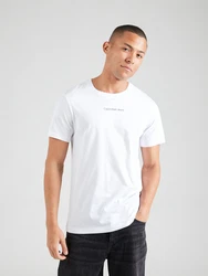 Calvin Klein Jeans T-Shirt 'INSTITUTIONAL' schwarz/weiß