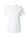 Calvin Klein Jeans T-Shirt 'INSTITUTIONAL' schwarz/weiß