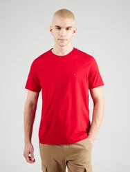 TOMMY HILFIGER T-Shirt 'Ess Seasonal' knallrot