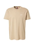 Tommy Jeans T-Shirt TJM REG SIGNATURE TEE EXT beige/weiß