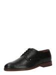 Tommy Hilfiger Schnürschuh HILFIGER THUNIT LEATHER SHOE schwarz
