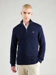 Gant Strickjacke navy / offwhite