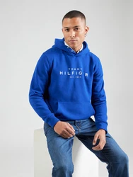 Hoodie Tommy Hilfiger Tommy Hilfiger Hoody mit Logo royalblau/weiß