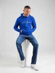 Hoodie Tommy Hilfiger Tommy Hilfiger Hoody mit Logo royalblau/weiß