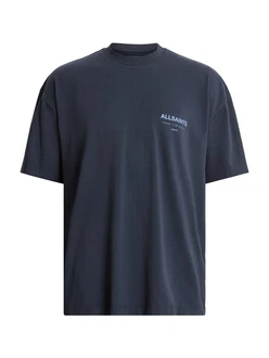 AllSaints T-Shirt 'Underground' (OCS) Blau/Dunkelblau/Grau/Blau/Dunkelblau/Grau/Blau/Dunkelblau/Grau/Blau/Dunkelblau/Grau/Blau/Dunkelblau/Grau/Blau/Dunkelblau/Grau/Blau/Dunkelblau/Grau/Blau/Dunkelblau/Grau