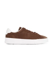 TOMMY HILFIGER Sneaker dunkelbraun/weiß