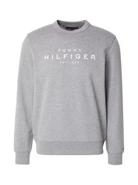 Sweatshirt graumeliert / wei