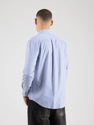 TOMMY HILFIGER Hemd FLEX POPLIN CLASSIC STP RF SHIRT enzian/weiß