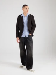 TOMMY HILFIGER Hemd FLEX POPLIN CLASSIC STP RF SHIRT enzian/weiß